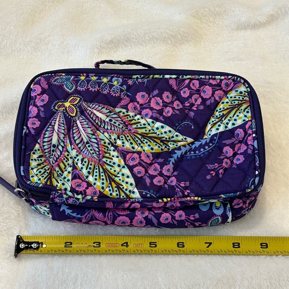 Vera Bradley Batik Travel Cosmetic Bag - Picture 4 of 7